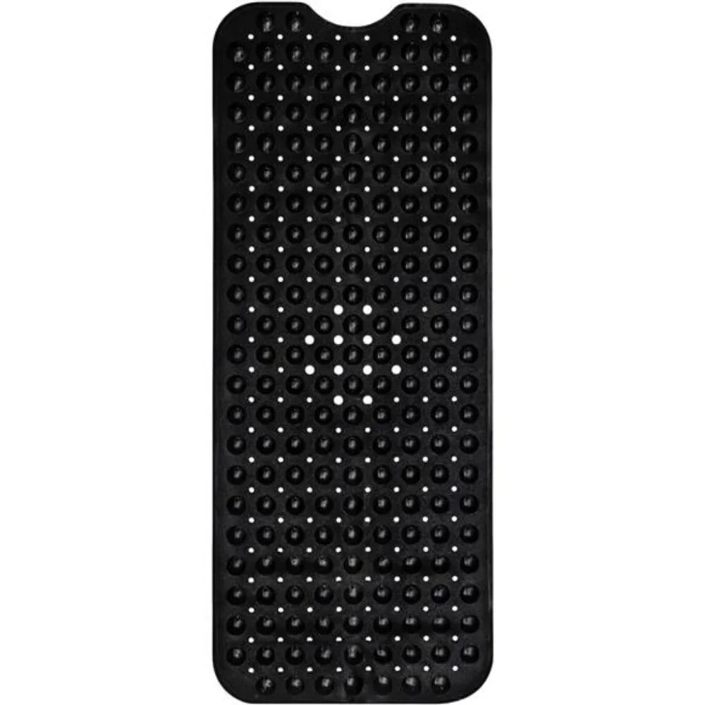 Large Non Slip Bath Mat 40x16 Anti Slip Shower Tub Mat for Bathroom Safety